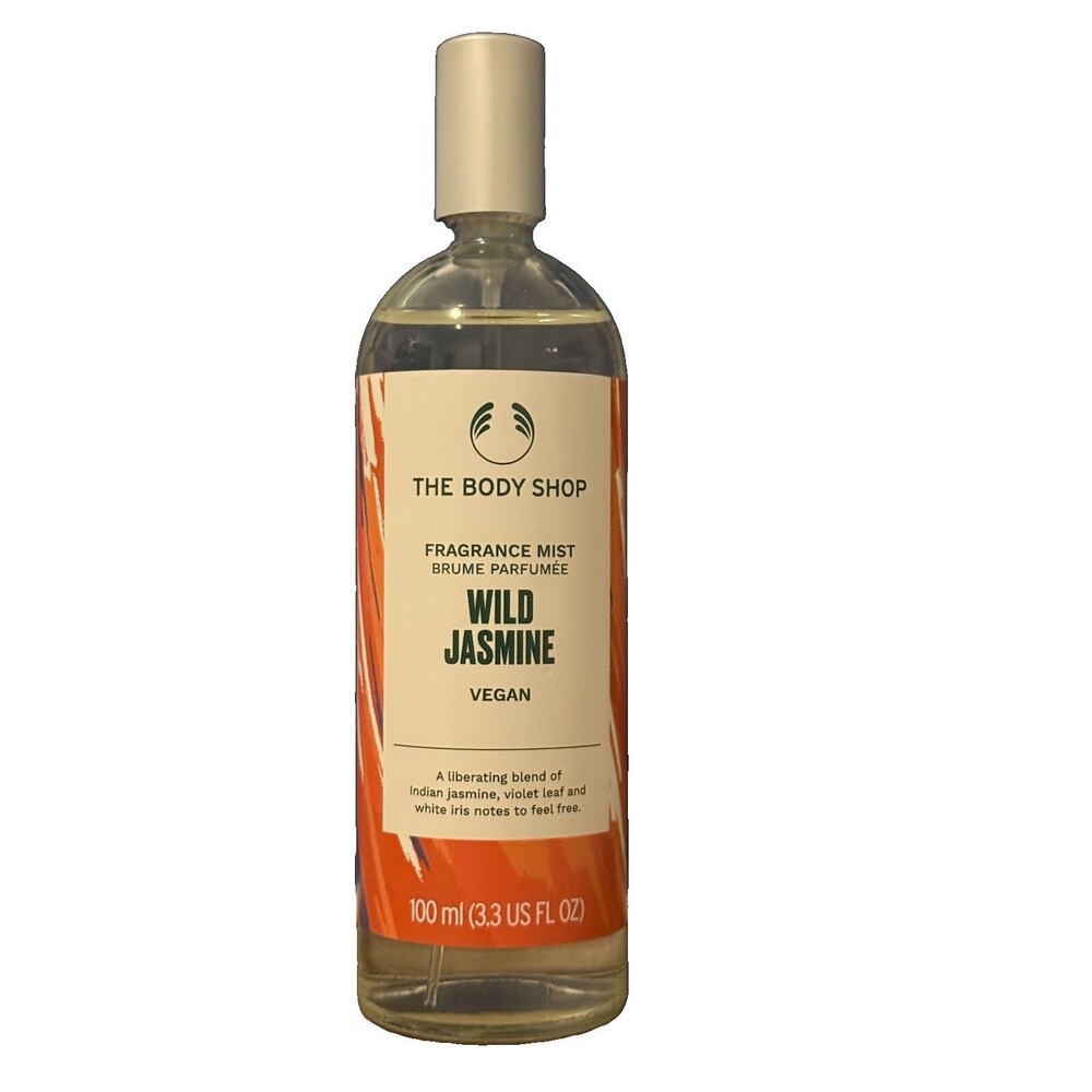 THE BODY SHOP Wild Jasmine Fragrance Mist 100ml 3.3 fl oz Vegan New